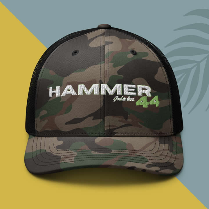 Camouflage Cap – Hammer 44 - Falcon Gp Store